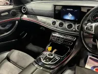 Used Mercedes E220 AMG line 194 HP (142 kW) 2017 Blue Estate