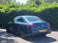 Used Mercedes CLA250e AMG Line Premium 218 HP (160 kW) 2022 Blue Coupe