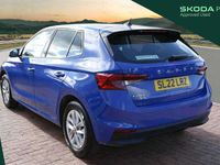 Used Skoda Fabia 64 HP (47 kW) 2022 Blue Hatchback