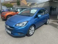 Used Vauxhall Corsa 75 HP (55 kW) 2017 Blue Hatchback