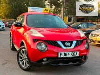 Used Nissan Juke Tekna 117 HP (86 kW) 2014 Red SUV
