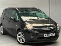 Used Vauxhall Zafira SRi 140 HP (102 kW) 2015 Black MPV