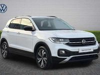 Used VW T-Cross Black Edition 110 HP (80 kW) 2023 White SUV
