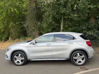 Used Mercedes GLA220 AMG line 177 HP (130 kW) 2015 Silver SUV