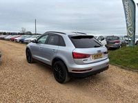 Used Audi Q3 Black Edition 150 HP (110 kW) 2018 Silver SUV
