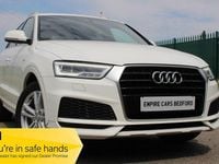 Used Audi Q3 S-Line 150 HP (110 kW) 2018 White SUV