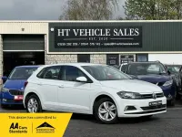 Used VW Polo SE 65 HP (47 kW) 2019 White Hatchback
