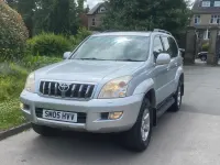 Used Toyota Land Cruiser 164 HP (120 kW) 2005 Silver SUV
