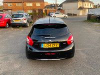 Used Peugeot 208 2014 Black Hatchback