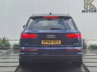 Used Audi Q7 S-Line 286 HP (210 kW) 2018 Blue SUV
