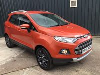 Used Ford Ecosport Titanium 95 HP (69 kW) 2016 Red SUV