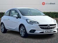 Used Vauxhall Corsa 75 HP (55 kW) 2018 White Hatchback
