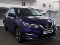 Used Nissan Qashqai Tekna 2018 Ink blue pearl SUV