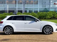 Used Audi A3 Black Edition 113 HP (83 kW) 2019 White Sedan