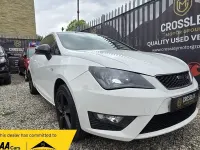 Second-hand Seat Ibiza FR Sport 105 CP (77 kW) 2014 Alb Coupe