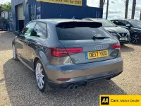 Used Audi A3 Black Edition 184 HP (135 kW) 2017 Grey Hatchback
