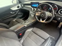 Used Mercedes C200 AMG line 2019 Silver Coupe