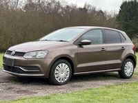 Used VW Polo Comfortline 90 HP (66 kW) 2014 Brown Hatchback