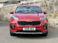 Used Kia Sportage GT-Line 115 HP (84 kW) 2018 Red SUV