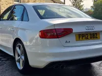 Used Audi A4 S-Line 177 HP (130 kW) 2012 White Sedan