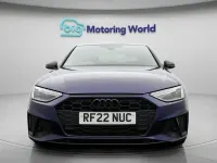 Used Audi A4 Black Edition 150 HP (110 kW) 2022 Blue Sedan