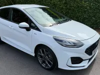 Used Ford Fiesta ST-Line 125 HP (91 kW) 2022 White Hatchback