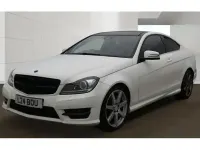 Used Mercedes C250 Sport Edition 2015 White Coupe