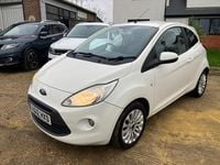 Used Ford Ka Zetec 2012 White Hatchback