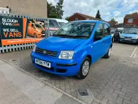 Begagnad Fiat Panda Dynamic 2004 Blå Halvkombi