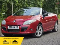 Used Renault Mégane Cabriolet Dynamique 2010 Red Cabriolet