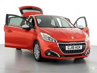 Used Peugeot 208 Allure 2016 Orange Hatchback