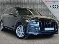 Used Audi Q7 S-Line 228 HP (167 kW) 2023 Grey SUV