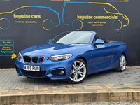 Used BMW 220 M Sport 2015 Blue Cabriolet