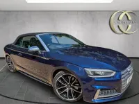 Used Audi S5 Cabriolet 354 HP (260 kW) 2017 Blue Cabriolet