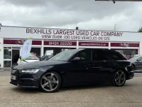 Used Audi A6 Black Edition 272 HP (200 kW) 2016 Blue Estate