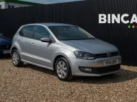 Used VW Polo Match 85 HP (62 kW) 2011 Silver Hatchback