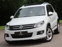 Używany VW Tiguan R-line 150 KM (110 kW) 2015 Biały SUV