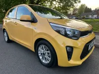 Used Kia Picanto 67 HP (49 kW) 2021 Yellow Hatchback