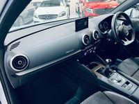 Used Audi A3 S-Line 150 HP (110 kW) 2017 White Hatchback