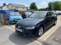 Used Audi A4 177 HP (130 kW) 2014 Blue Sedan