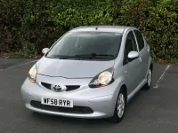 Used Toyota Aygo Platinum 67 HP (49 kW) 2008 Silver Hatchback