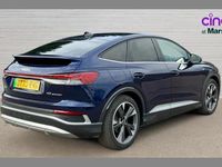 Used Audi Q4 Sportback e-tron S-Line 150 kW (204 HP) 2023 Blue SUV