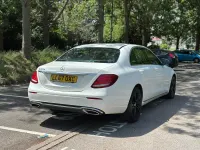 Used Mercedes E220 SE 2017 White Sedan