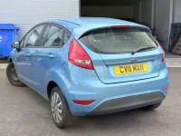 Used Ford Fiesta 82 HP (60 kW) 2011 Blue Hatchback