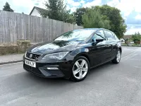 Used Seat Leon FR 184 HP (135 kW) 2018 Black Hatchback