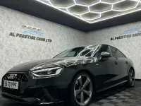 Used Audi A4 Black Edition 150 HP (110 kW) 2021 Black Sedan