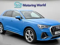 Used Audi Q3 S-Line 150 HP (110 kW) 2021 Blue SUV