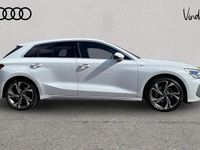 Used Audi A3 S-Line 147 HP (108 kW) 2023 White Sedan