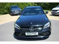 Used Mercedes C220 AMG line 2021 Obsidian black metallic Estate