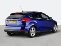 Used Ford Focus Titanium 2016 Blue Hatchback